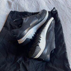 Neil Barrett Leather Sneakers